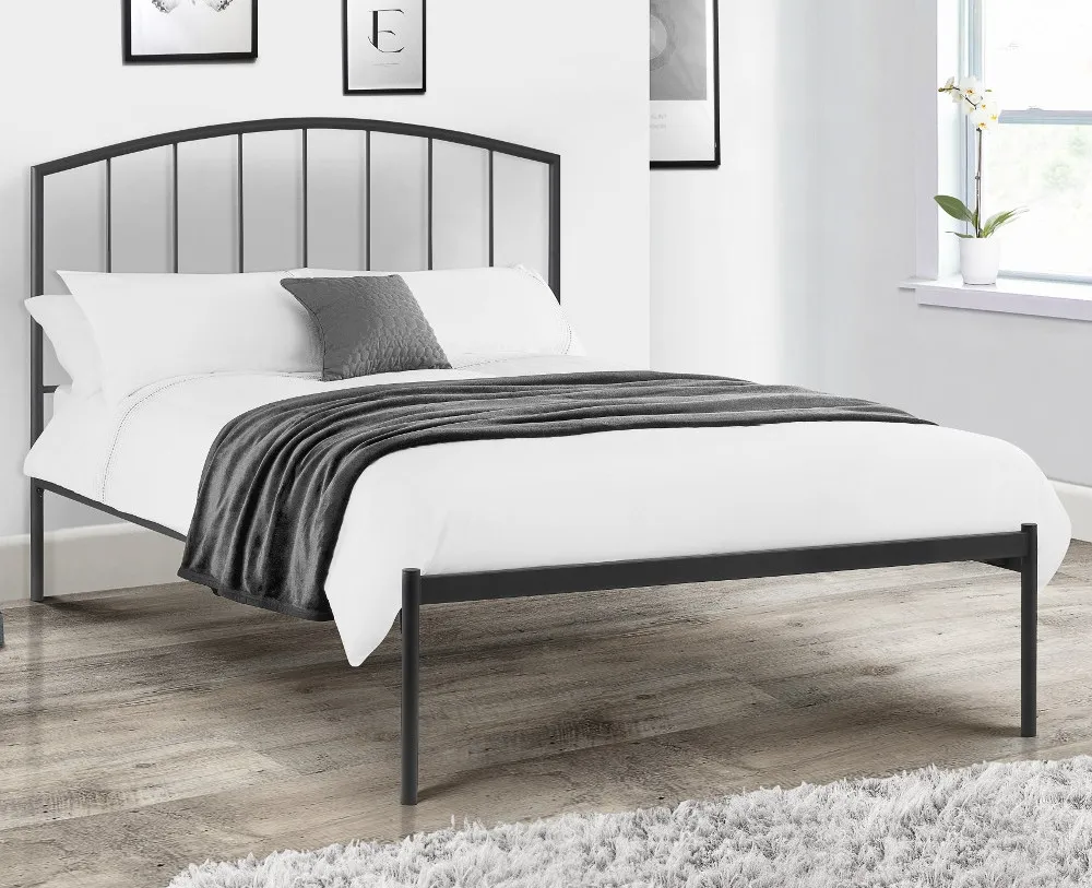Onyx Anthracite Metal Bed Frame - 3ft Single