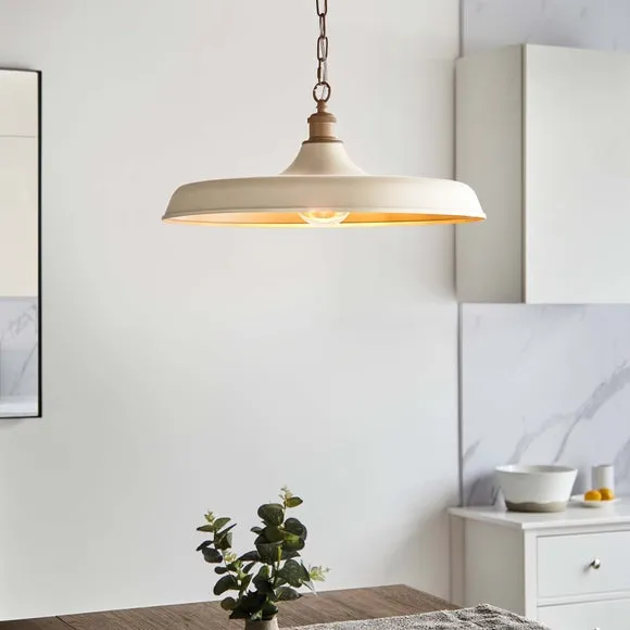 Return - Vogue Ashton Pendant Light, White