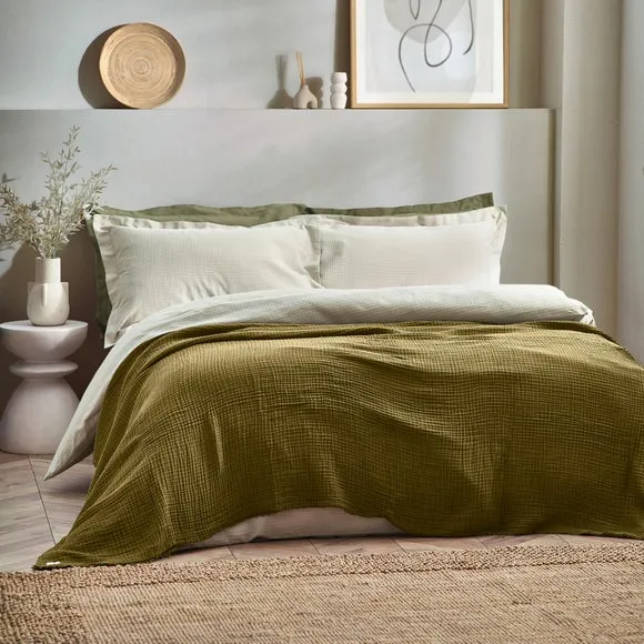 Lark Cotton Throw Blanket 1