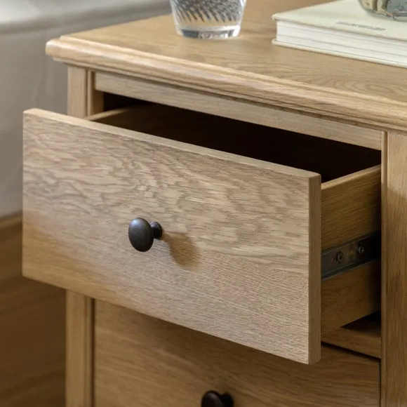 Cedar & Sage Marion 2 Drawer Bedside Table 3