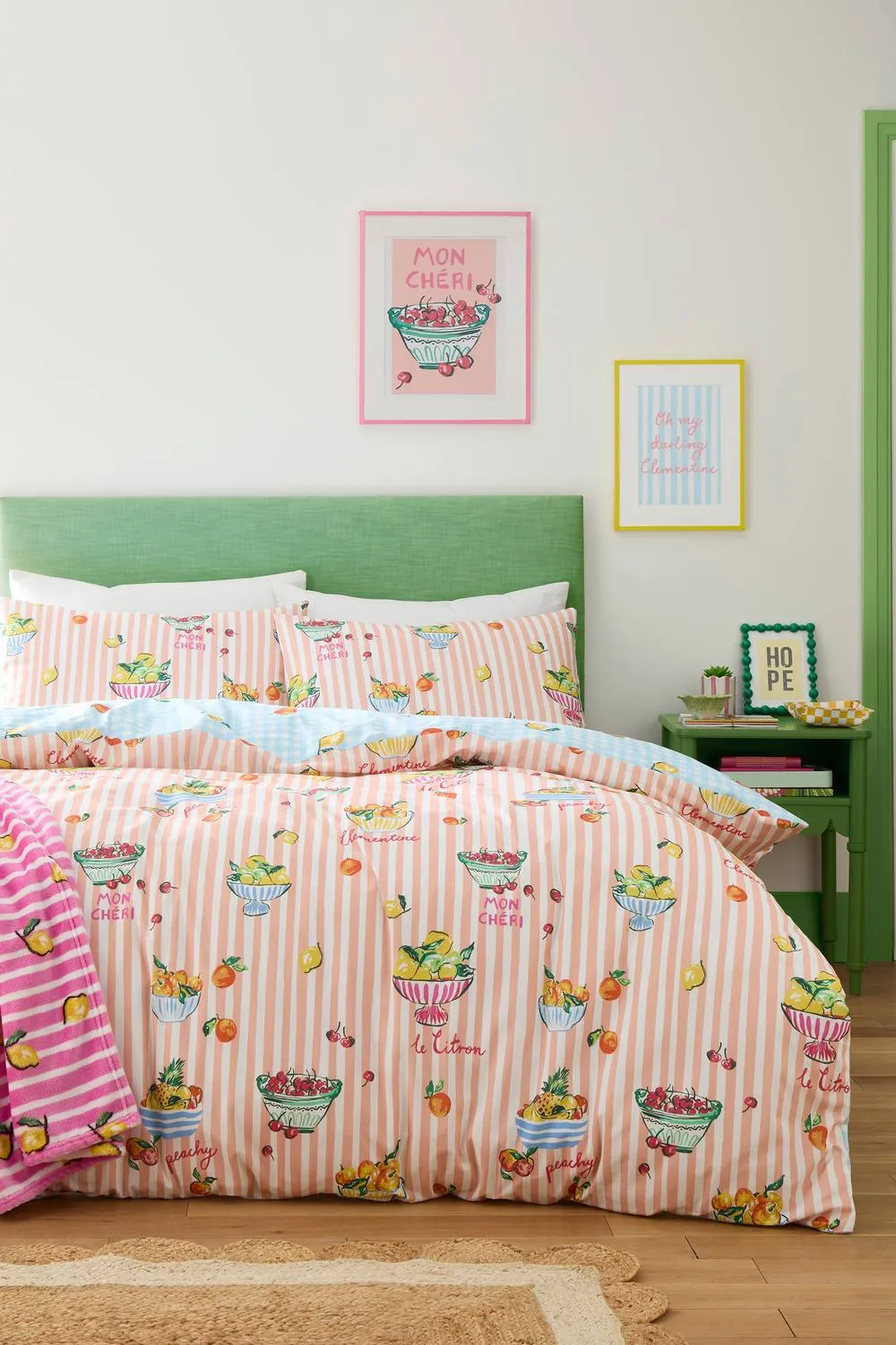 Fusion 'Summer Fruits' Easy Care Duvet Cover Set 5