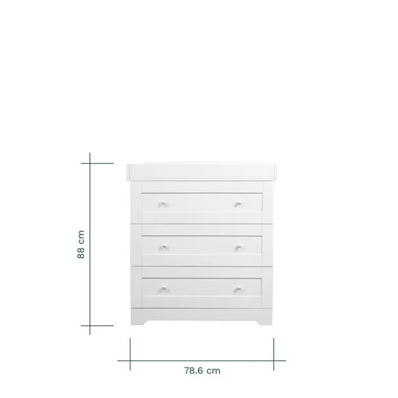 Tutti Bambini Rio 3 Drawer Chest Changer 4