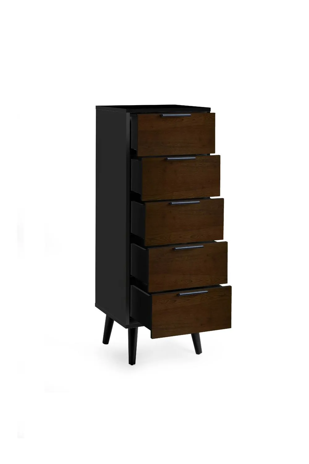 Julian Bowen Alba 5 Drawer Chest in Dark Brown 4