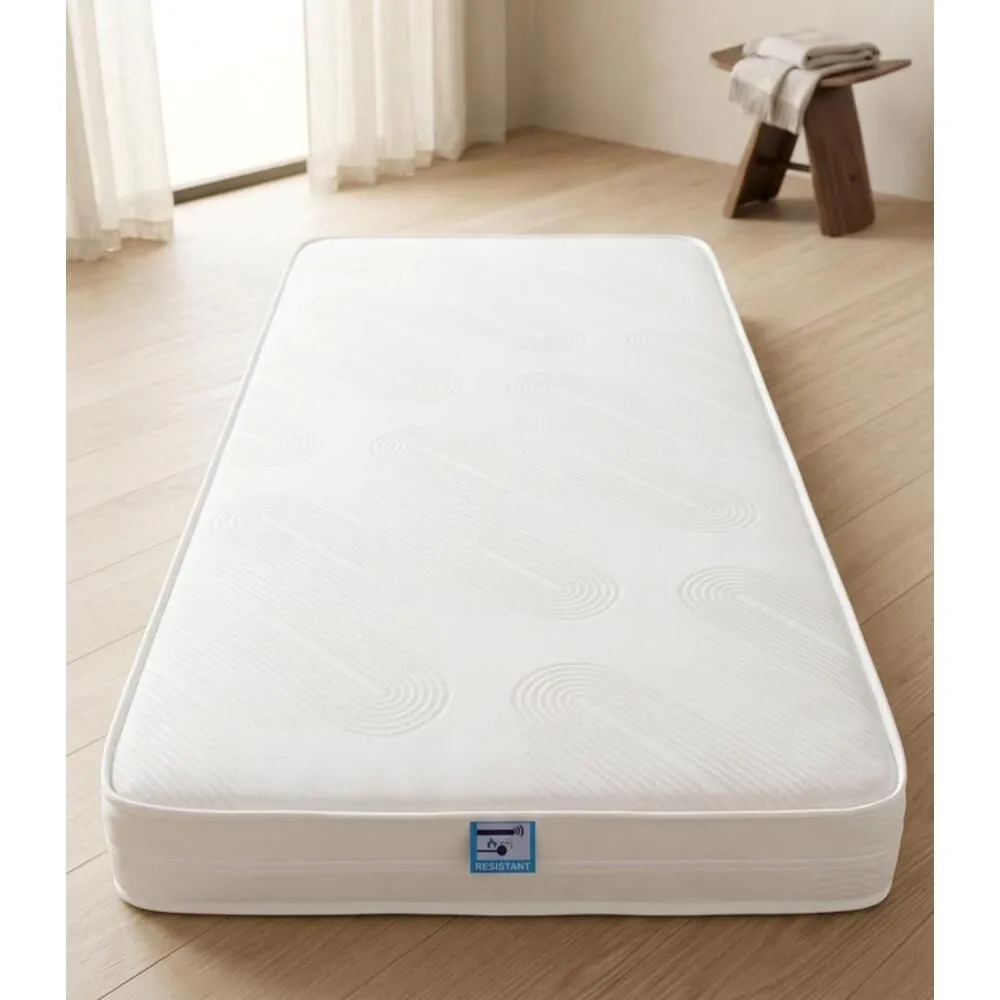 Comfy Living Ltd Value Open Coil Sprung Mattress in White