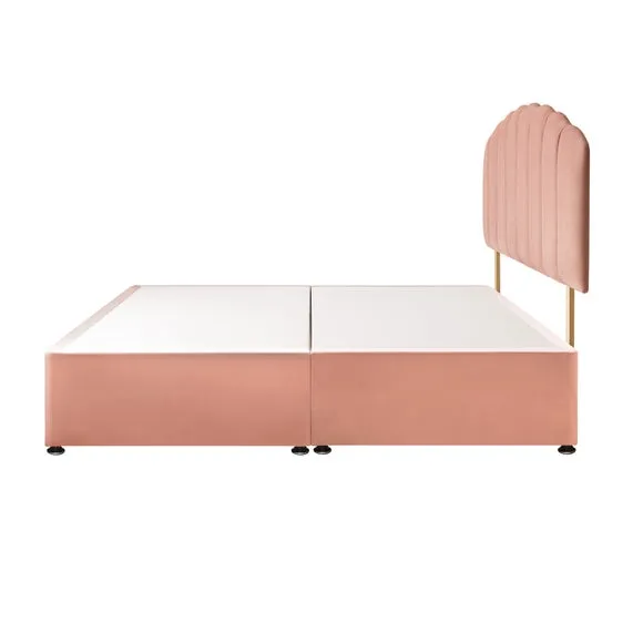 Silentnight Divan Bed With Velvet Merlin Headboard and 800 Pocket Sprung Mattress 3
