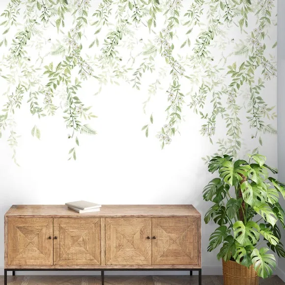 Leaf Trail Wall Mural