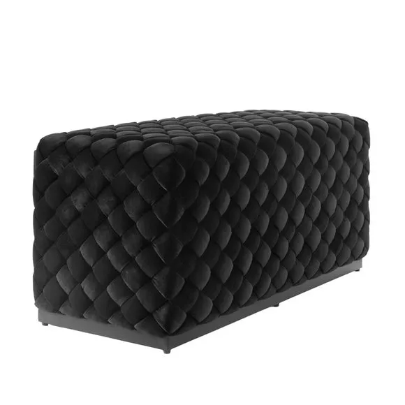 Colline Velvet Pouffe 4
