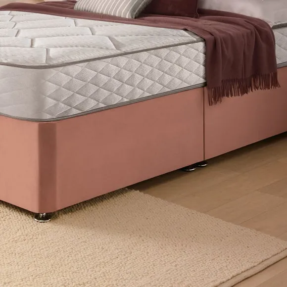 Silentnight Divan Set with Merlin Headboard and 800 Pocket Spring Memory Foam Mattress 4