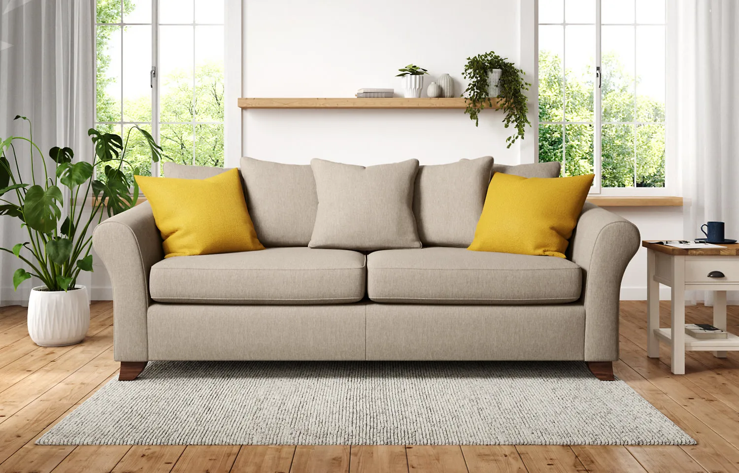 M&S Abbey Scatterback 4 Seater Sofa