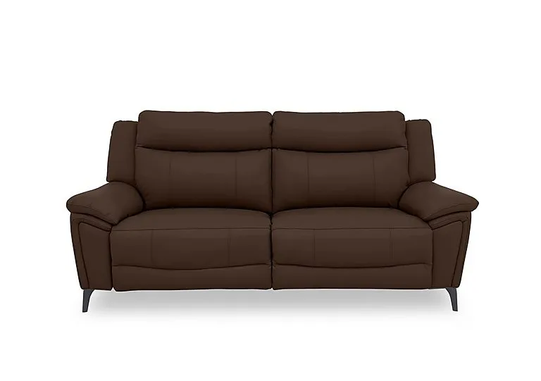 Panache Leather 3 Seater Sofa