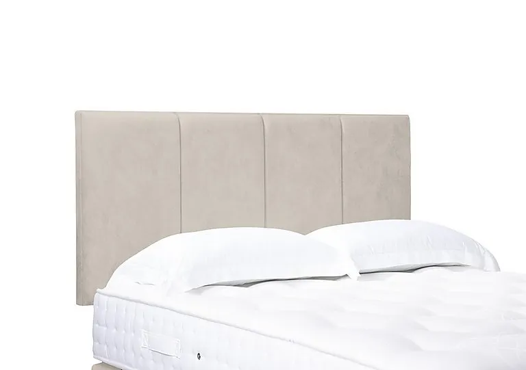Artisan Collection Linear Standard Strutted Headboard - Single - Sandstone Pearl