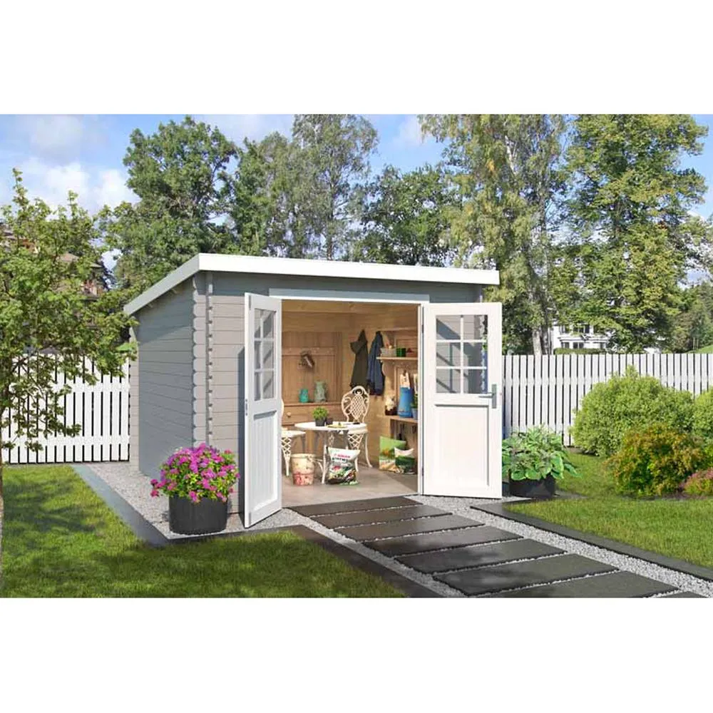 Lasita Maja Ltd San Jose 275-Log Cabin, Garden Room, Home Office L295xW313.9xH210.9 cm in Light Brown 3