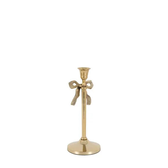 Festive Bow Candlestick Holder 6