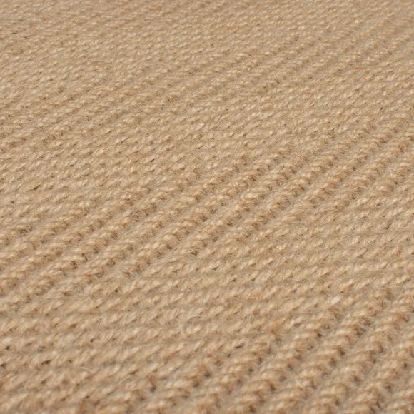 Herringbone Jute Border Rug 2