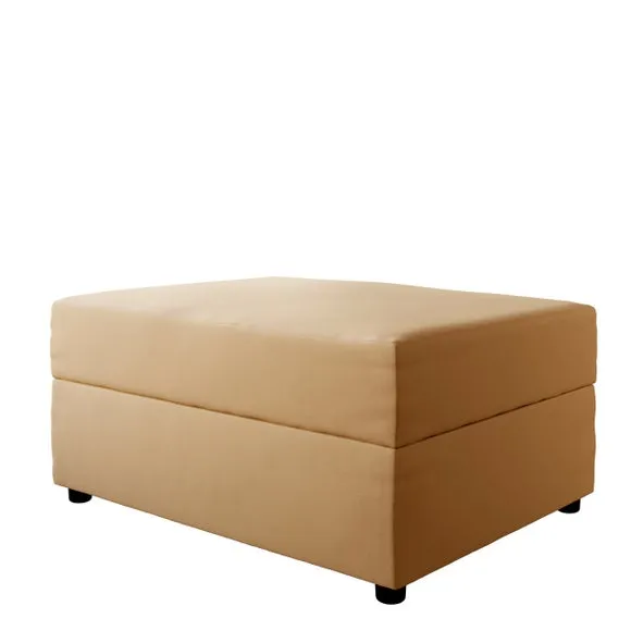 Rectangle Opulent Velvet Storage Footstool 3