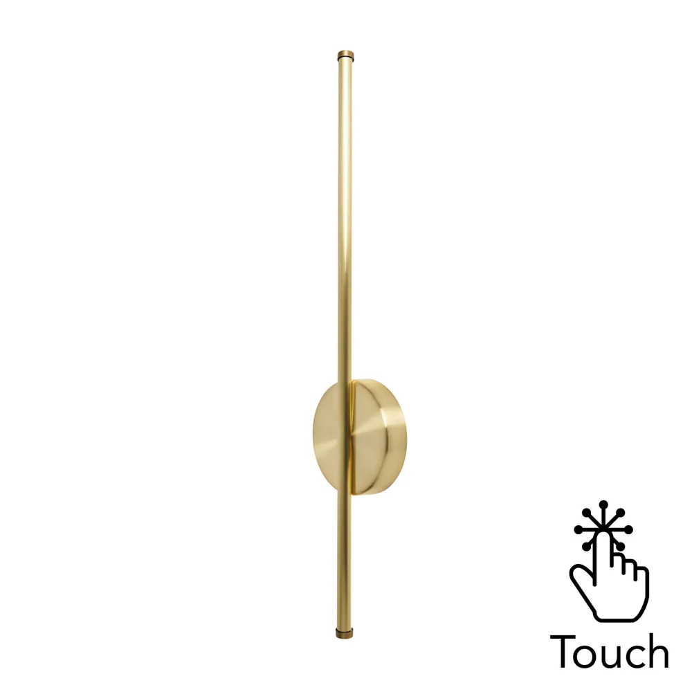 Rosanna Rechargeable Wall Light, Brass 1