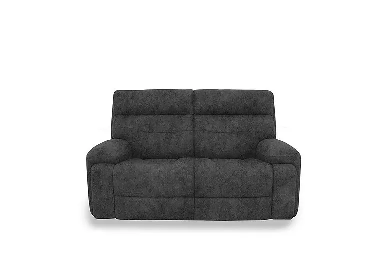Cinemax Fabric 2 Seater Sofa - Marble Dark Grey