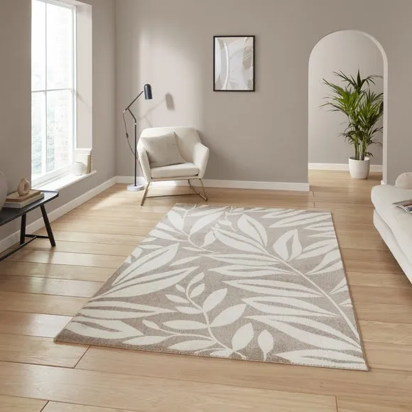 Catherine Lansfield Sorrel Leaves Rug 1