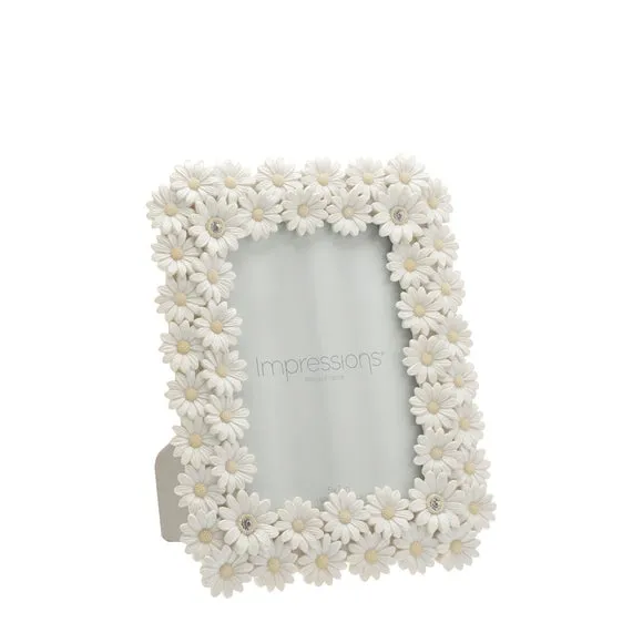 Impressions White Daisy Photo Frame 1