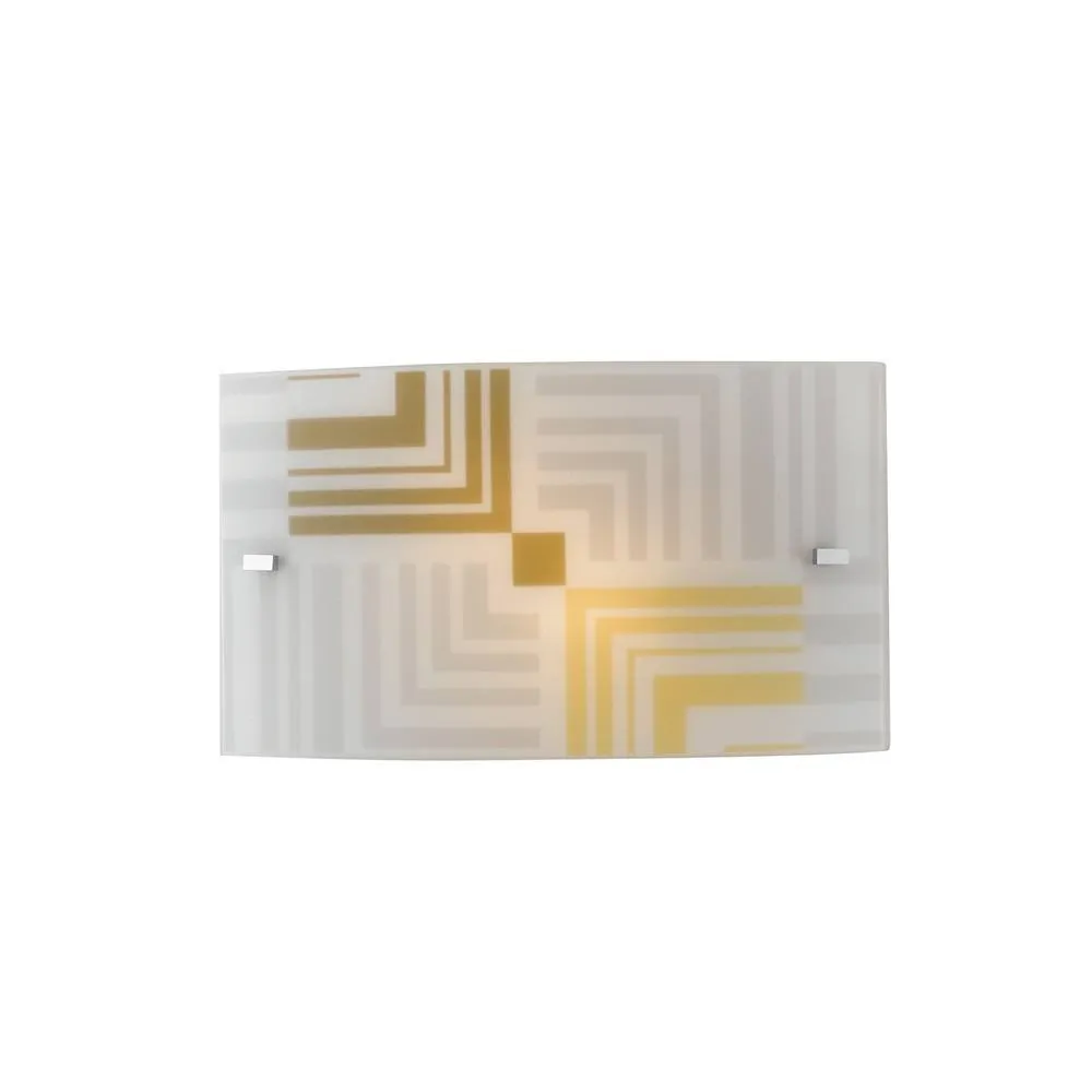 Netlighting SEVENTY Flush Wall Light White 35x20cm