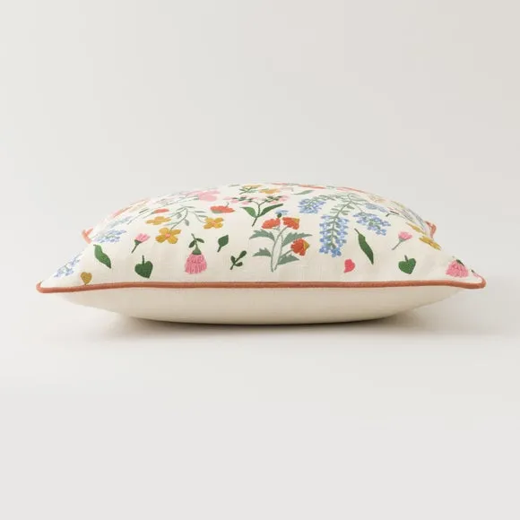 Embroidered Ditsy Floral Cushion 4