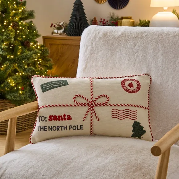 Letter to Santa Rectangle Cushion