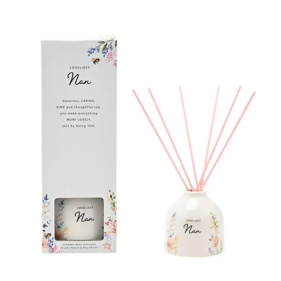 The Cottage Garden Ceramic Reed Diffuser Nan, Multi 2