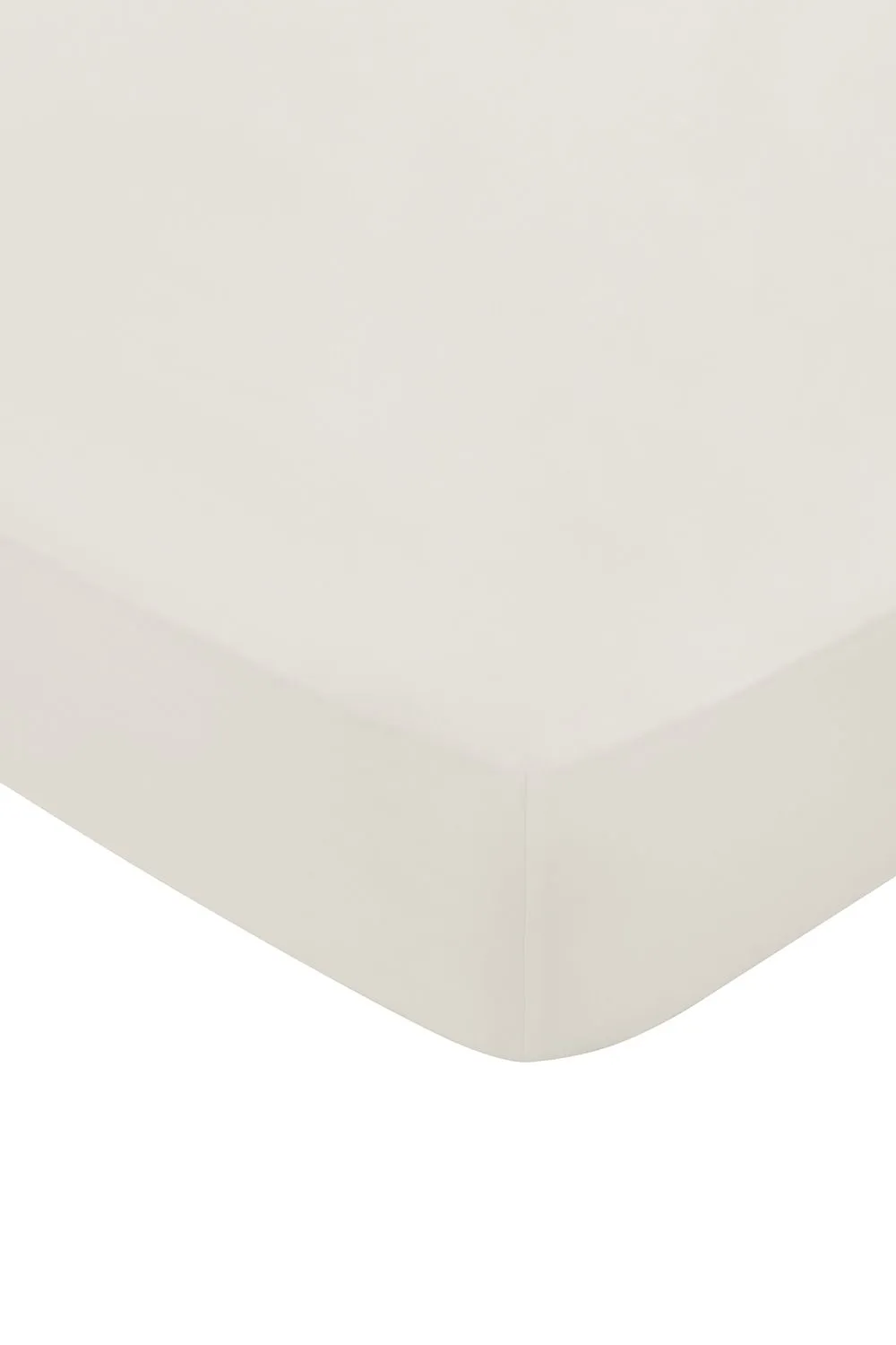 1951 'Luxury 600 Thread Count' Egyptian Cotton Fitted Sheet in Light Beige