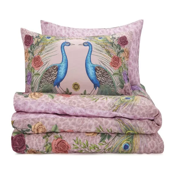 Matthew Williamson Xanadu Peacock 100% Cotton Duvet Cover & Pillowcase Set 5