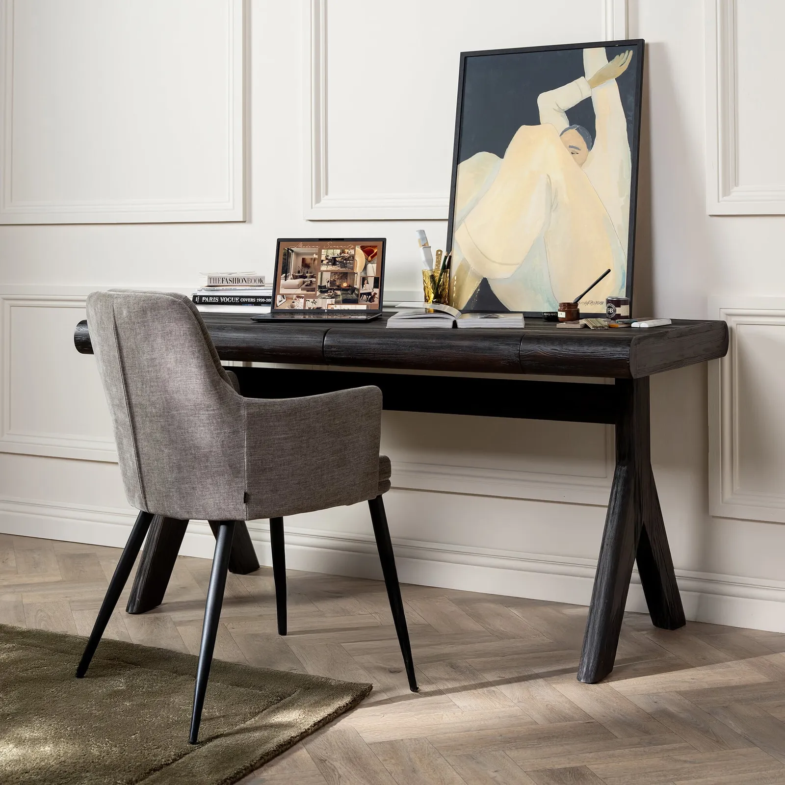 Elstow Desk 150X70X76Cm, Pine Wood | Barker & Stonehouse 2