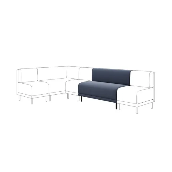 Mae Long Dining Bench, Boucle