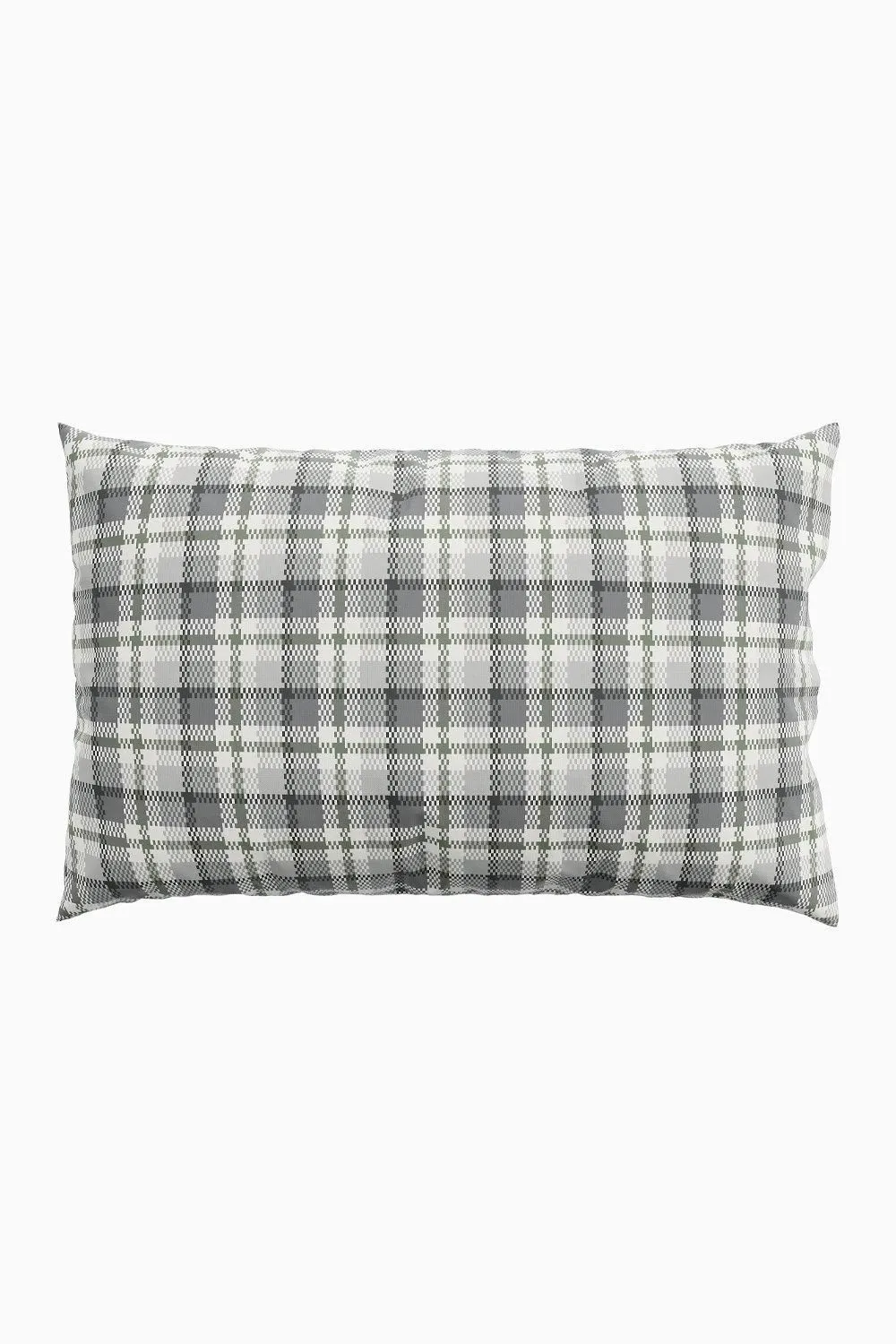 Helena Springfield 'Cosy Check' Brushed Cotton Duvet Cover Set in Grey 3