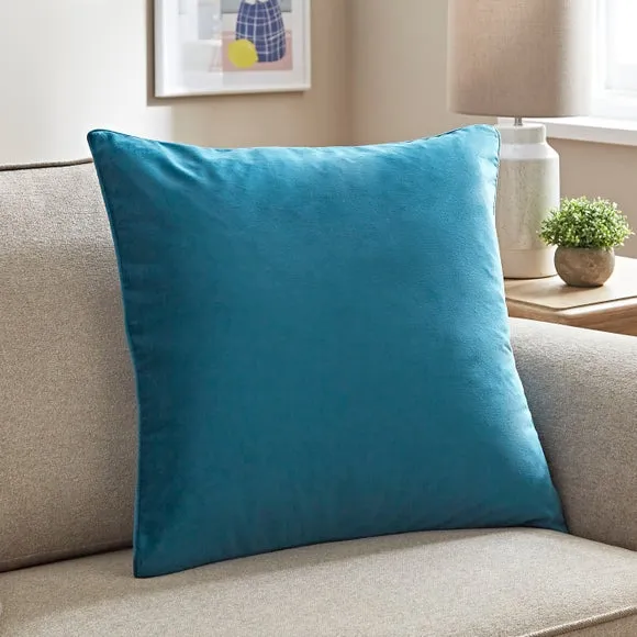 Recycled Velour Square Cushion Cover 1