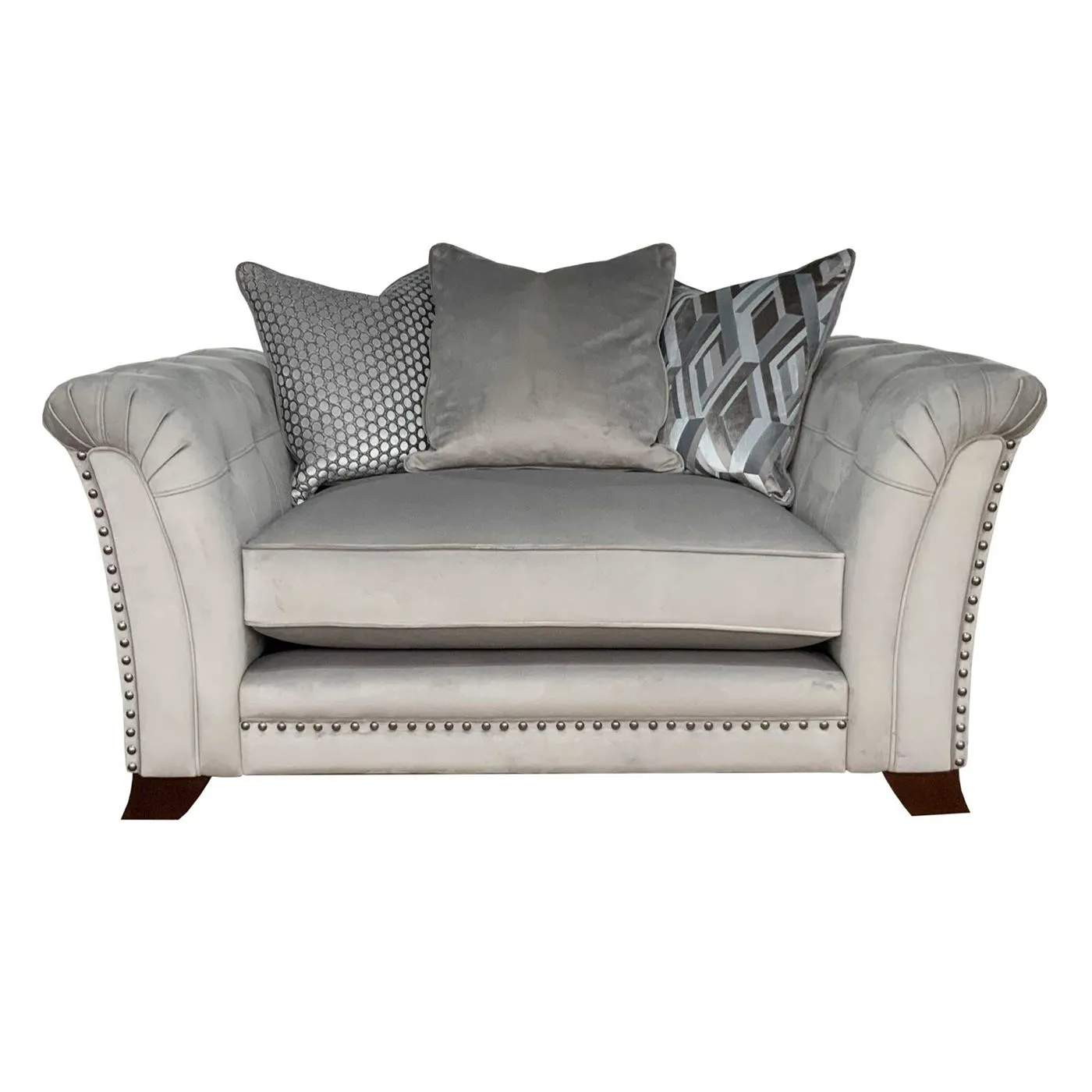 Dorsey Pillow Back Snuggle Chair
