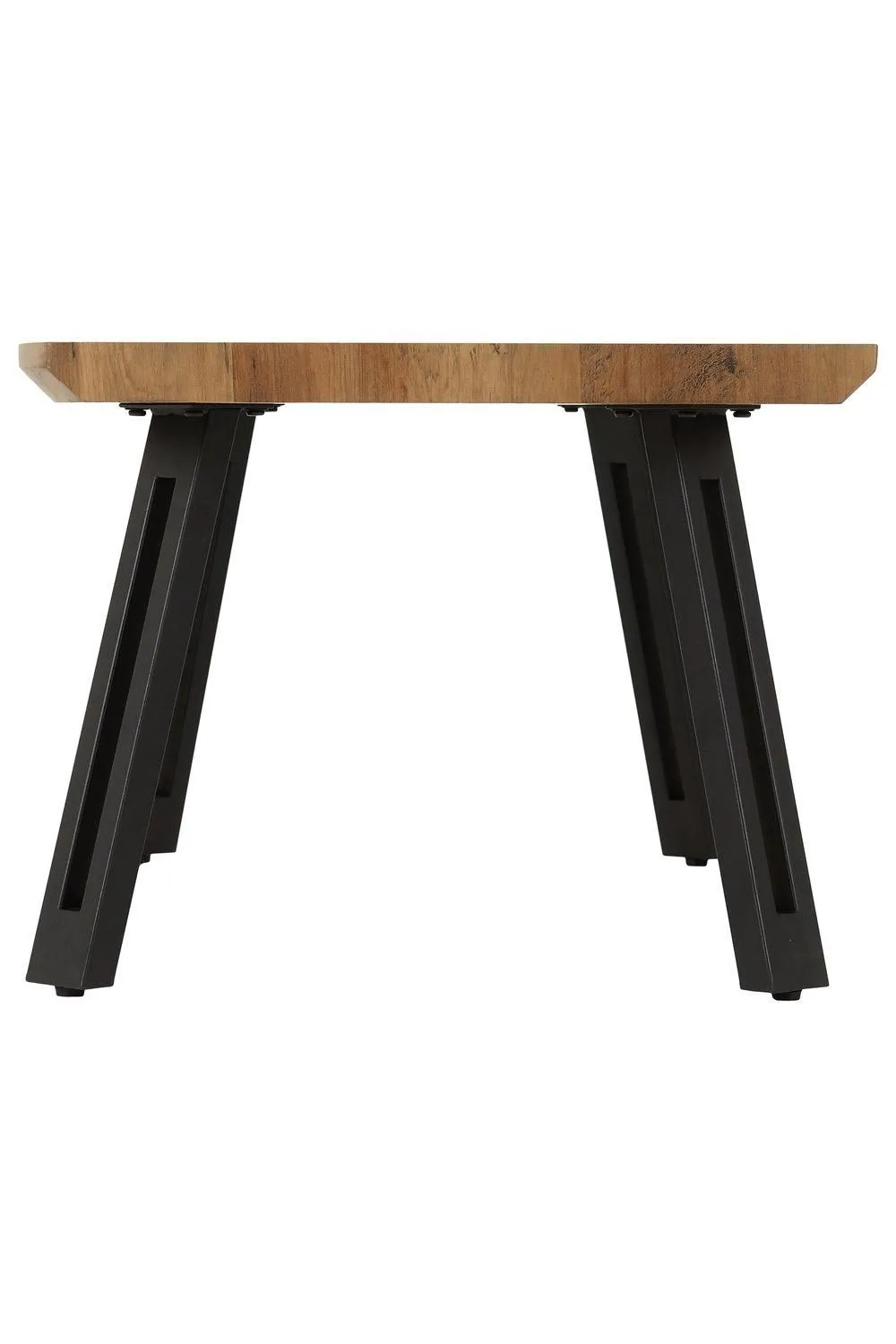 Seconique Quebec Wave Edge Coffee Table in Dark Brown 4
