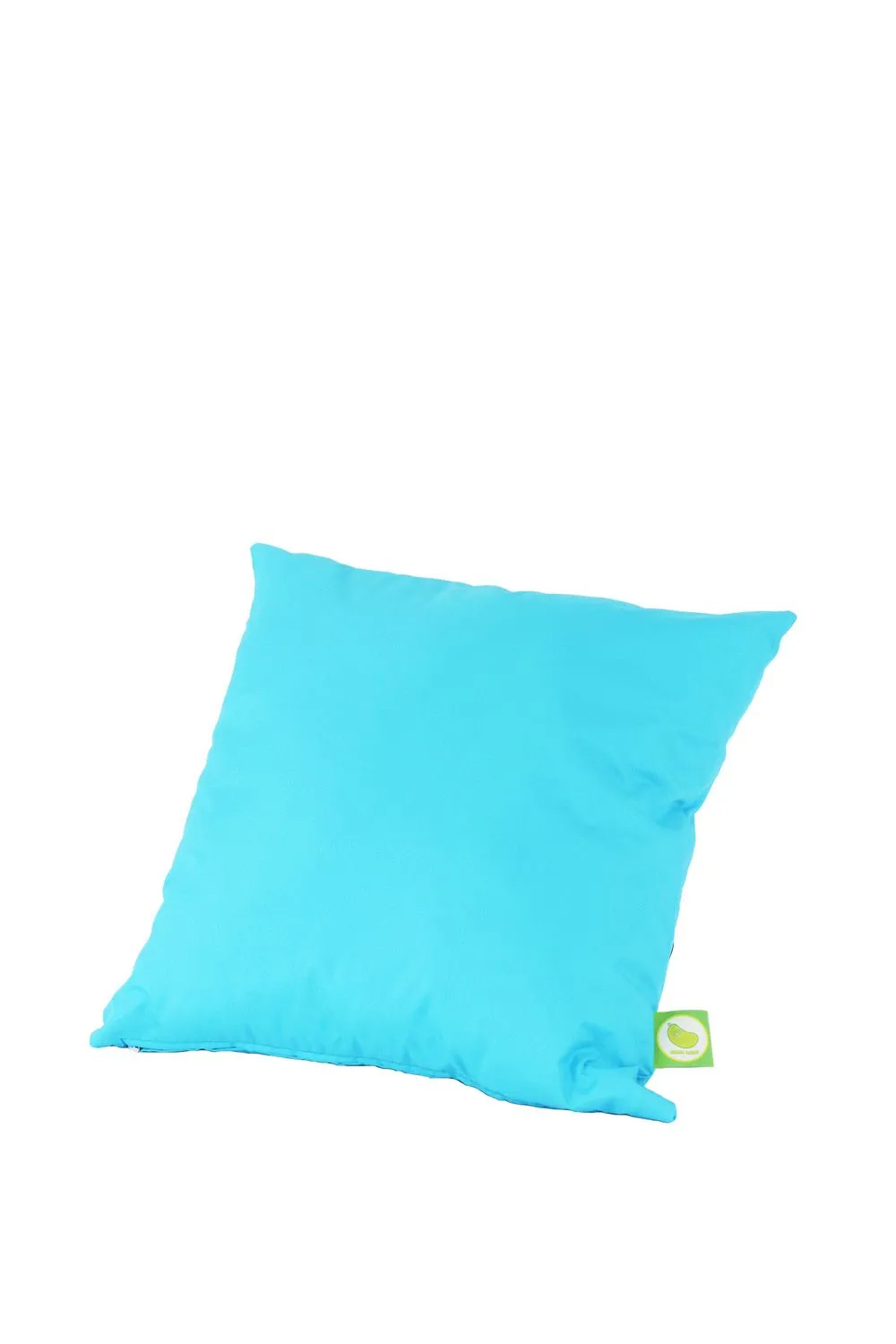 Bean Lazy Aqua Outdoor Garden Furniture Seat Scatter Cushion with Pad in Bright Blue