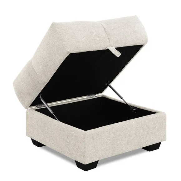 Margo Chenille Storage Ottoman 5