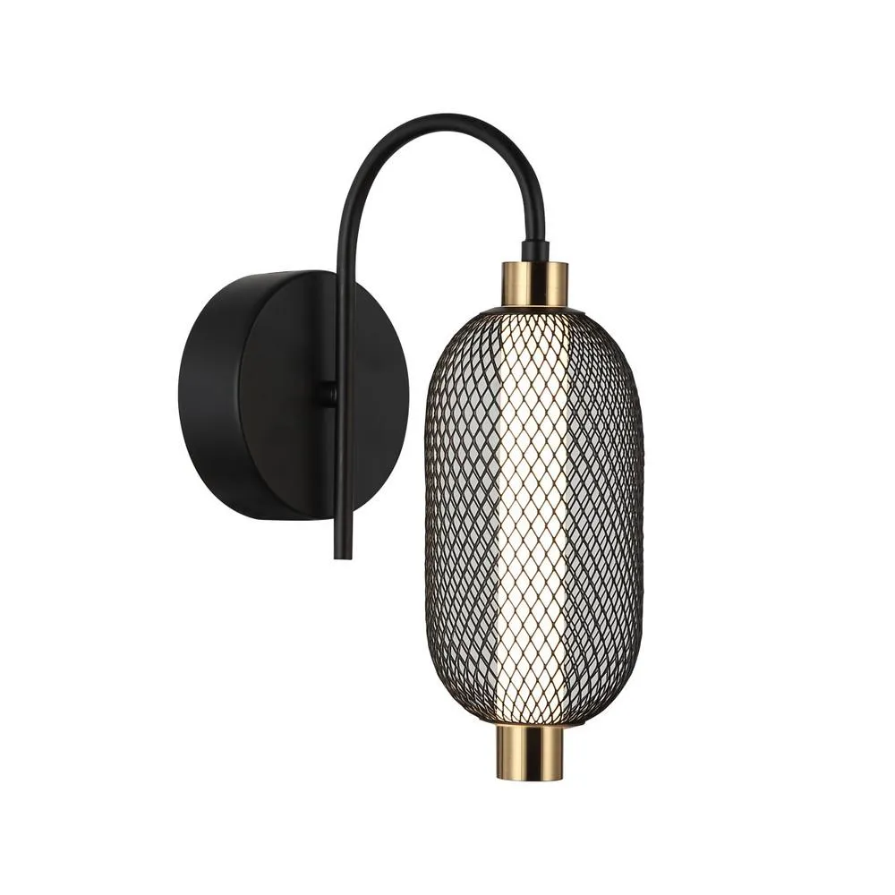 Netlighting Marco Wall Lamp Black 3000K Warm White