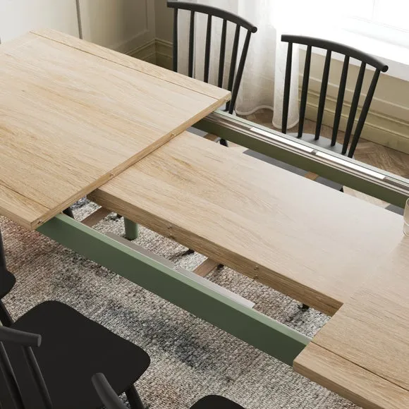 Pip 6-10 Seater Rectangle Extendable Dining Table 4