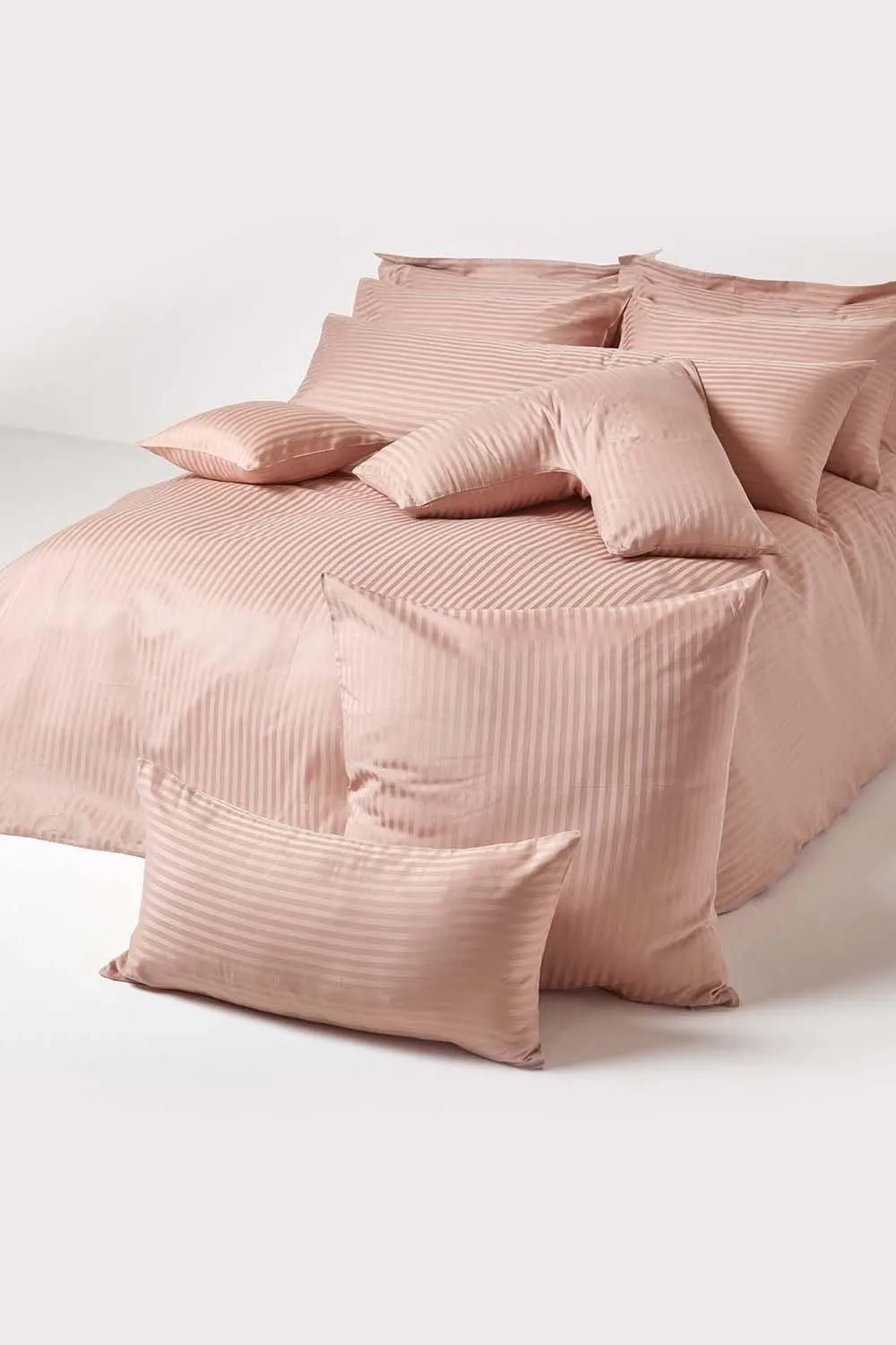Homescapes Egyptian Cotton Ultrasoft Housewife Pillowcase 330 TC, King Size in Taupe 5