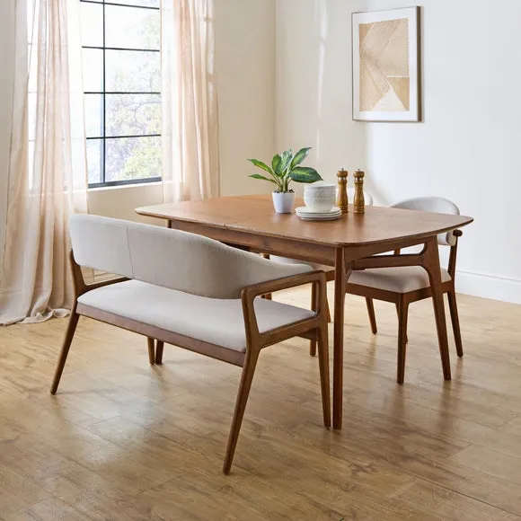 Hugh Dining Bench, Fabric 2