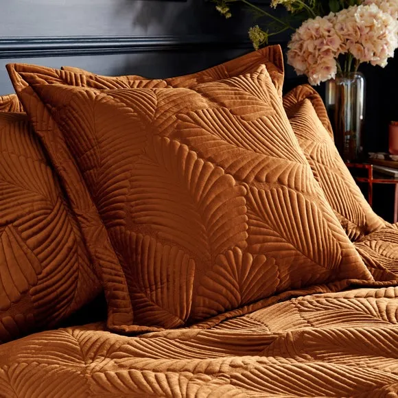 Paoletti Palmeria Embroidered Reversible Duvet Cover & Pillowcase Set 4