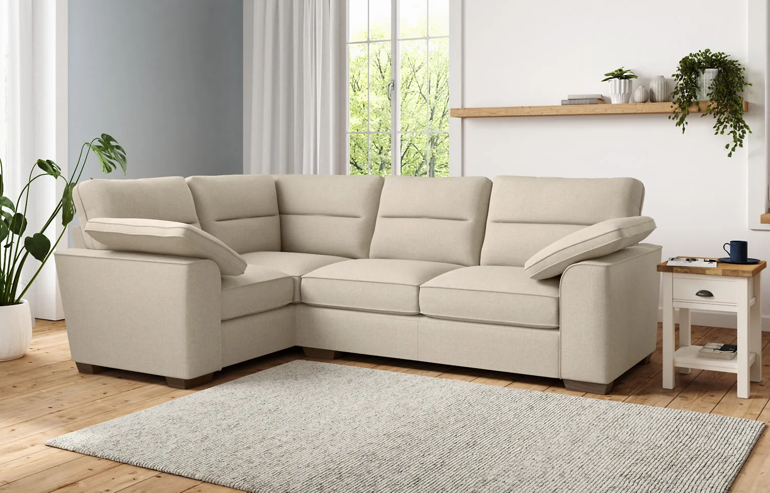 M&S Nantucket Highback Small Corner Sofa (Left-Hand)