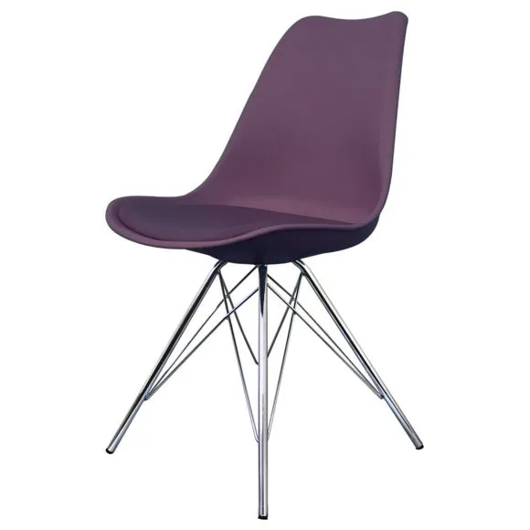 Fusion Living Soho Plastic Dining Chair 2