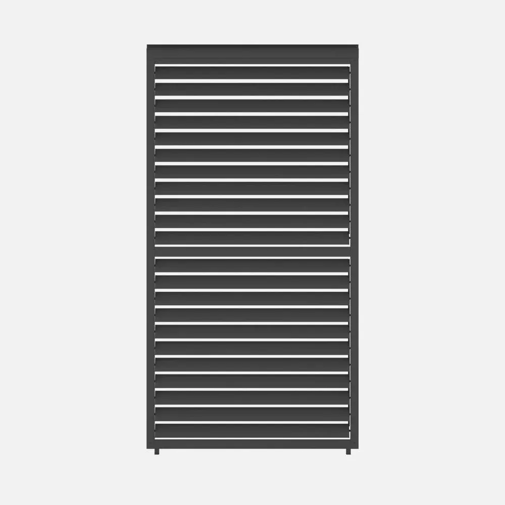 sweeek Adjustable louver panel 130cm for Triomphe pergola 4x3m in Dark Grey 5