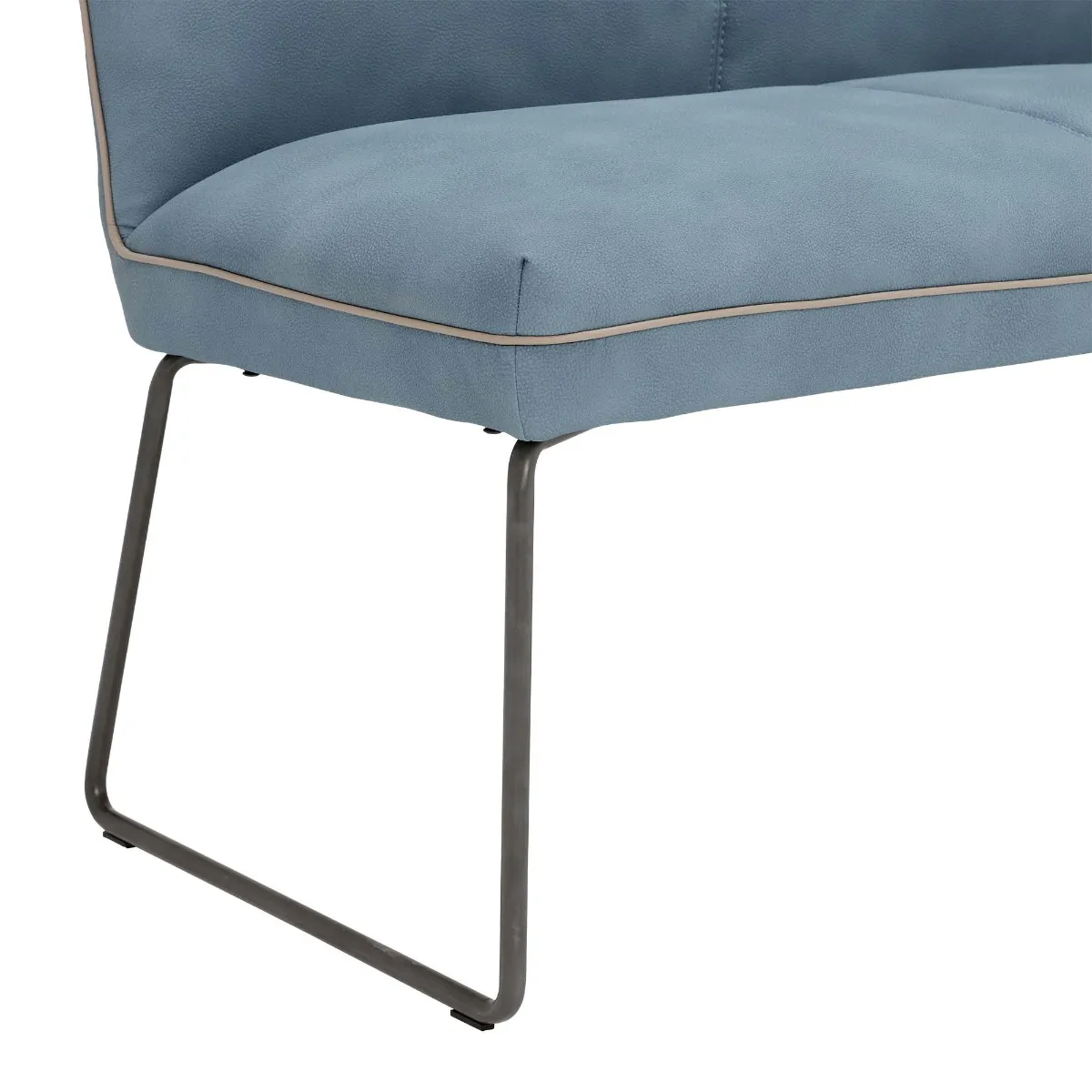 Bridgford Loveseat Sofa, Blue | Barker & Stonehouse 5