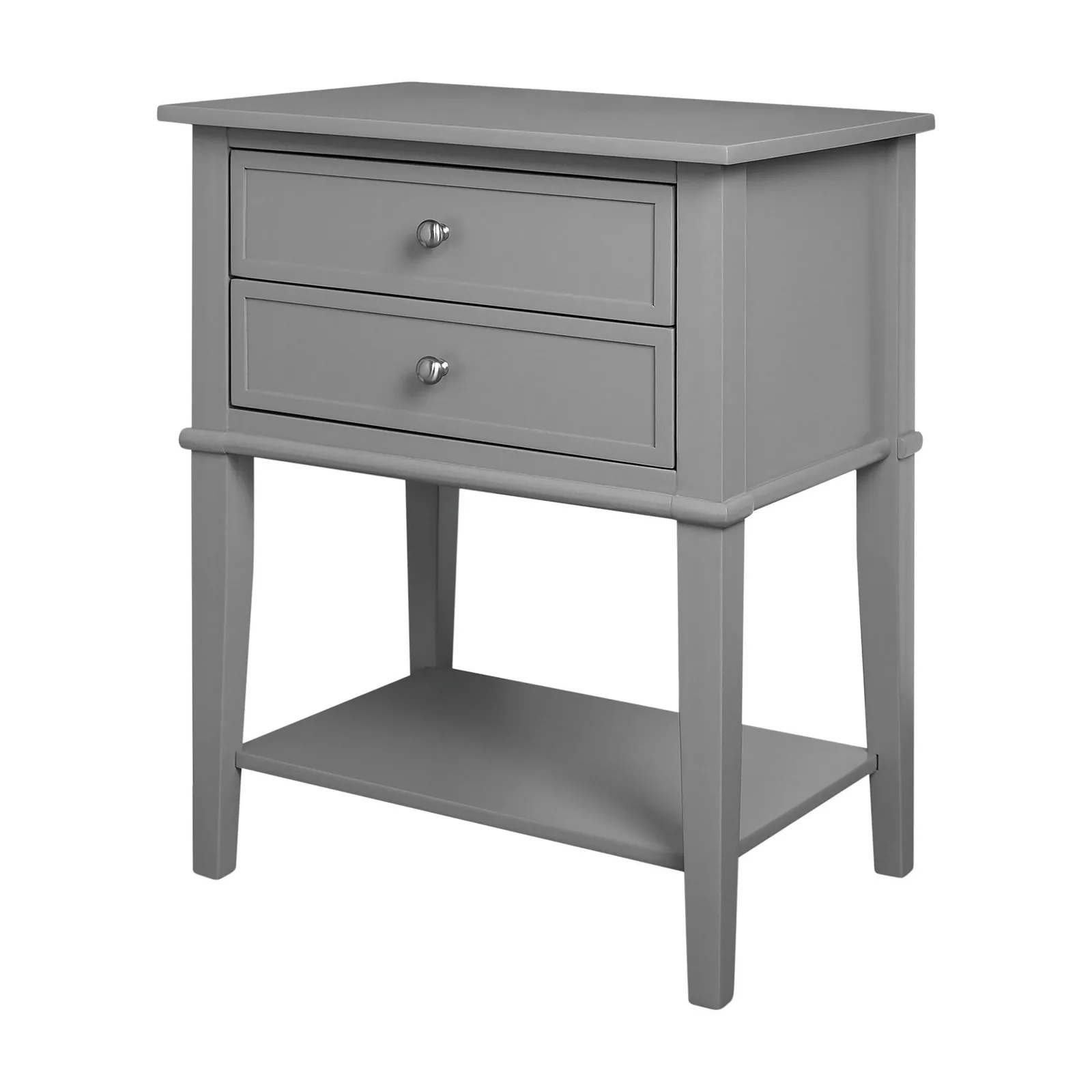 Franklin 2 Drawer Bedside Table