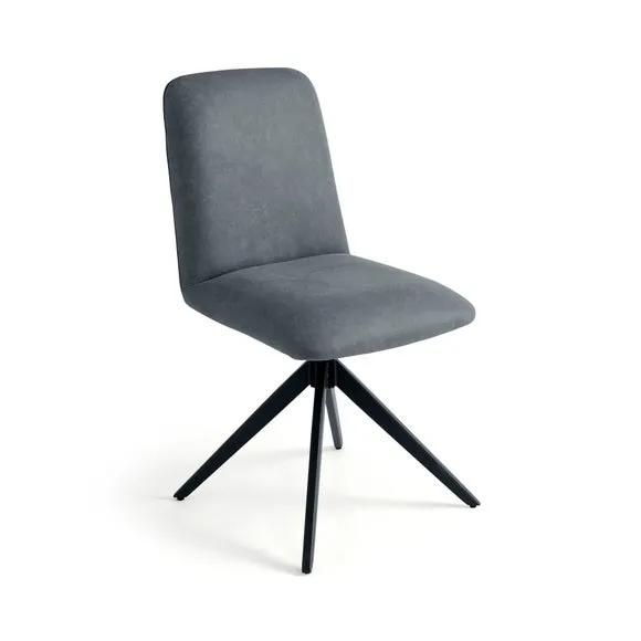 Loki Set of 2 Dining Chairs, Faux Leather 5