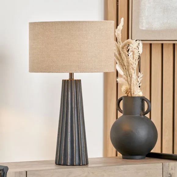 Pacific Lifestyle Draydon Cone Table Lamp 1
