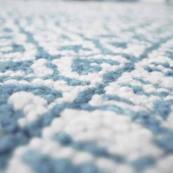 Delphi Border Geometric Wool Rug 2